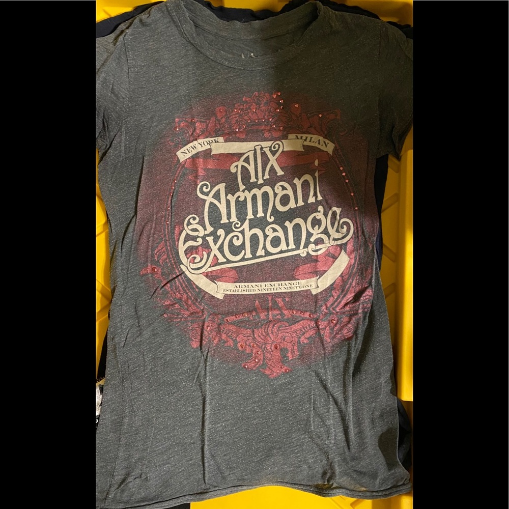 XS Armani Exchange SS tee